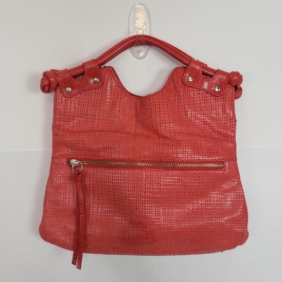 Pietro Alessandro dark coral orange top handle bag - Picture 11 of 11